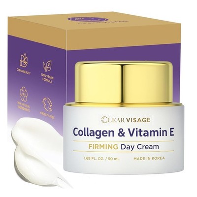 Clear Visage Collagen & Vitamin E Face Moisturizer