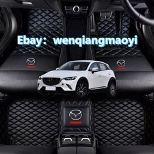 For Mazda CX-3 Car Floor Mats Luxury Auto Carpet Liner Mats Right-hand Drive