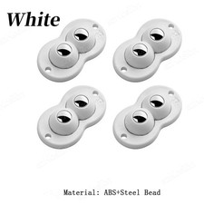 4Pcs Self Adhesive Caster Wheels 360° Swivel Sticky Rollers for Furniture