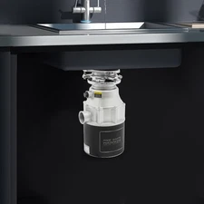 Garbage Disposal 3/4hp Food Waste Disposer Turbo Boost Kitchen Garbage Disposer