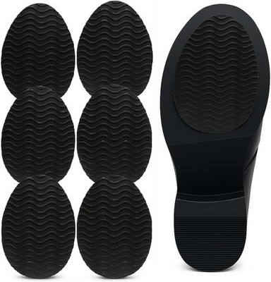 Non-Skid Shoe Pads   3'' × 4.3'' Anti-Slip Sole Protectors for Dress Shoes & Le