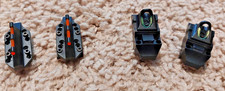 2 Pack Williams Gun Sight Universal Adjustable Ghost Ring Fire Set Black