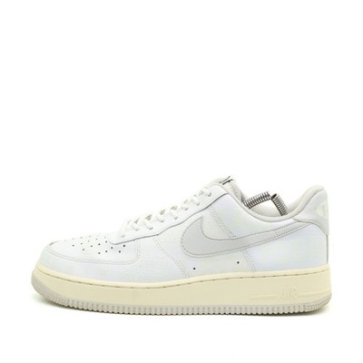 Nike Herren Air Force 1 1-800 Sneaker Weiß Leder Limitierte Edition EU 42,5