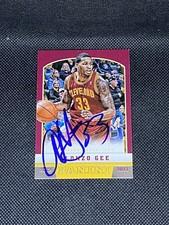 Alonzo Gee Cleveland Cavaliers 2012-13 Panini Signed Auto #15 ~ COA