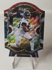 2020 Select Tri Color CJ Henderson Die Cut RC #189 Premier Level Jaguars