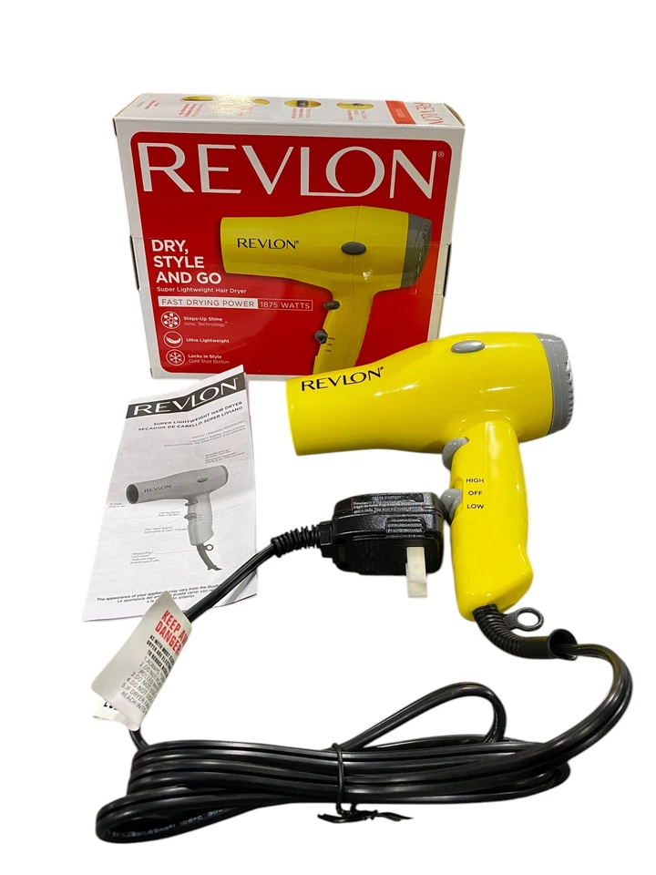 Revlon, Compact, Hair Dryer, 1875W, Model RVDR5260 - Image 3 of 3
