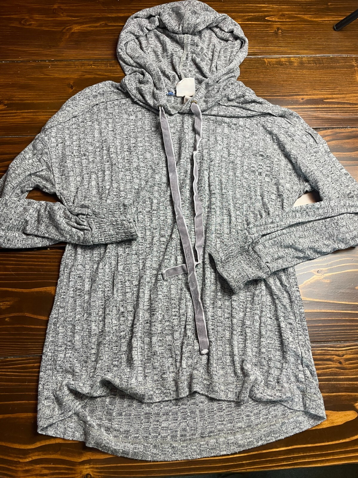 Knox Rose Sweater, Womenu0026#039;s Size Medium, Gray, Hoodie, Drawstring | eBay