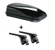 Dachbox VDPJUFL320L+Relingträger Quick aufl. Reling für Ford Mondeo SW ab 12