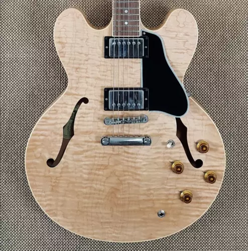 1997 Gibson ES-335 - MEGA FLAME - 100% Original - No Fret Wear