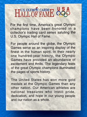Hall of Fame History 1991 Impel US Olympic #87