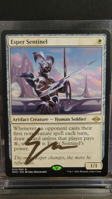 Esper Sentinel Modern Horizons 2 - Near Mint - Signed | eBay