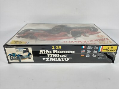 Alfa Romeo 1750cc Zagato Heller 1:24 Model Kit # 715 Sealed Box | eBay