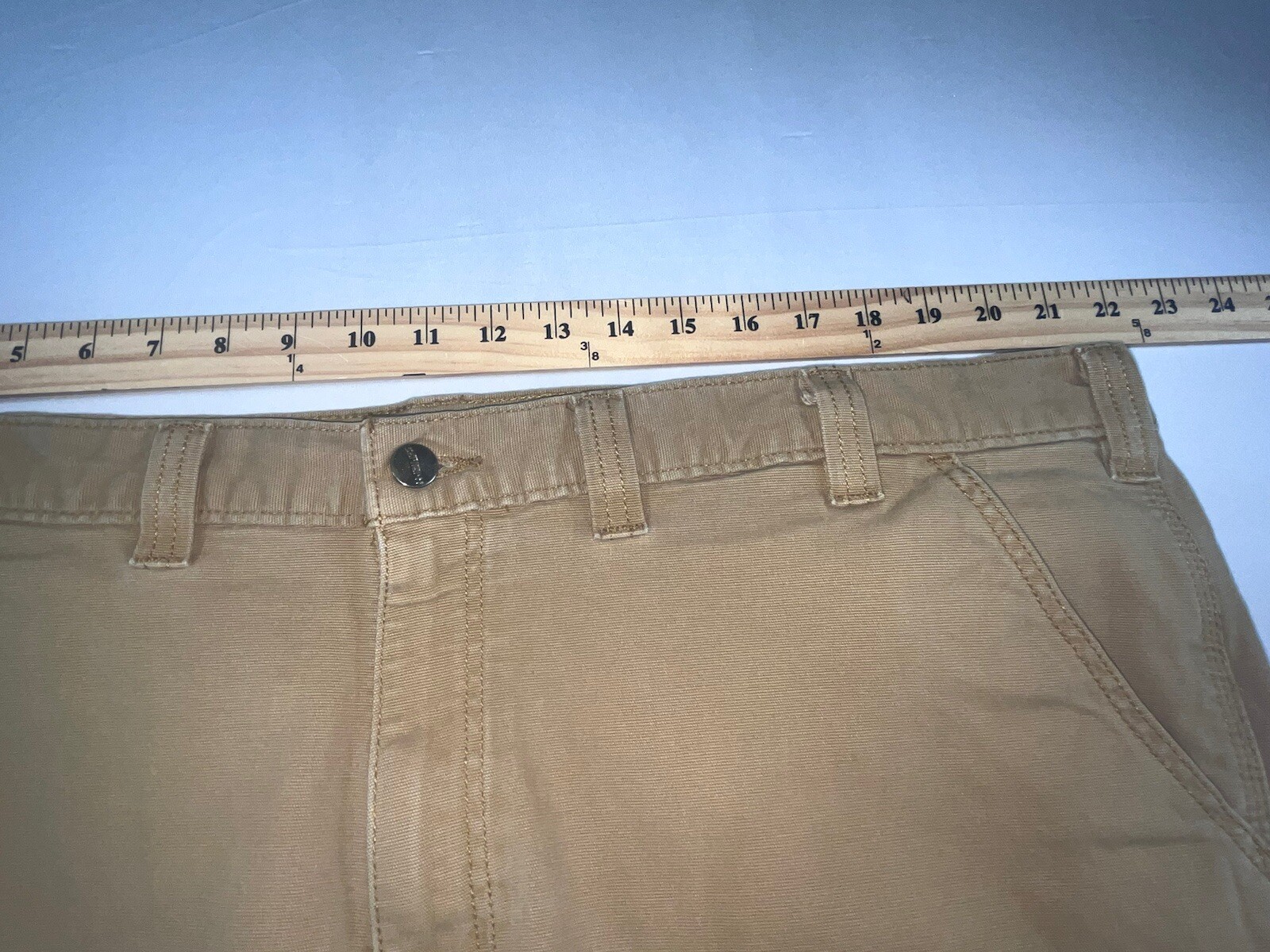 CARHARTT Shorts Mens 44x10 Rugged Flex Relaxed Fit Cargo Tan Stretch 102514 thumbnail 7