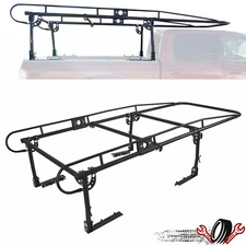 138"x60" Truck Truck Bed Rack Pickup Ladder Rack 1000lbs Capacity Lumber Utility