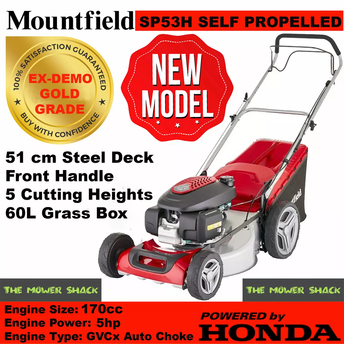 Mountfield honda mower sales
