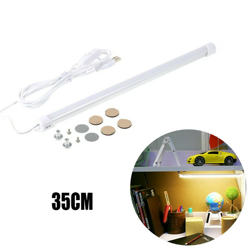 USB 35CM 24 SMD 5630 LED Rigid Strip Hard Bar Light on/Off Tube Lamp DC 5V - Image 3 of 4