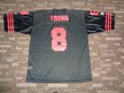 PRISTINE STEVE YOUNG SAN FRANCISCO 49ER'S NINERS STARTER BLACK NFL GAME JERSEY  — photo 7