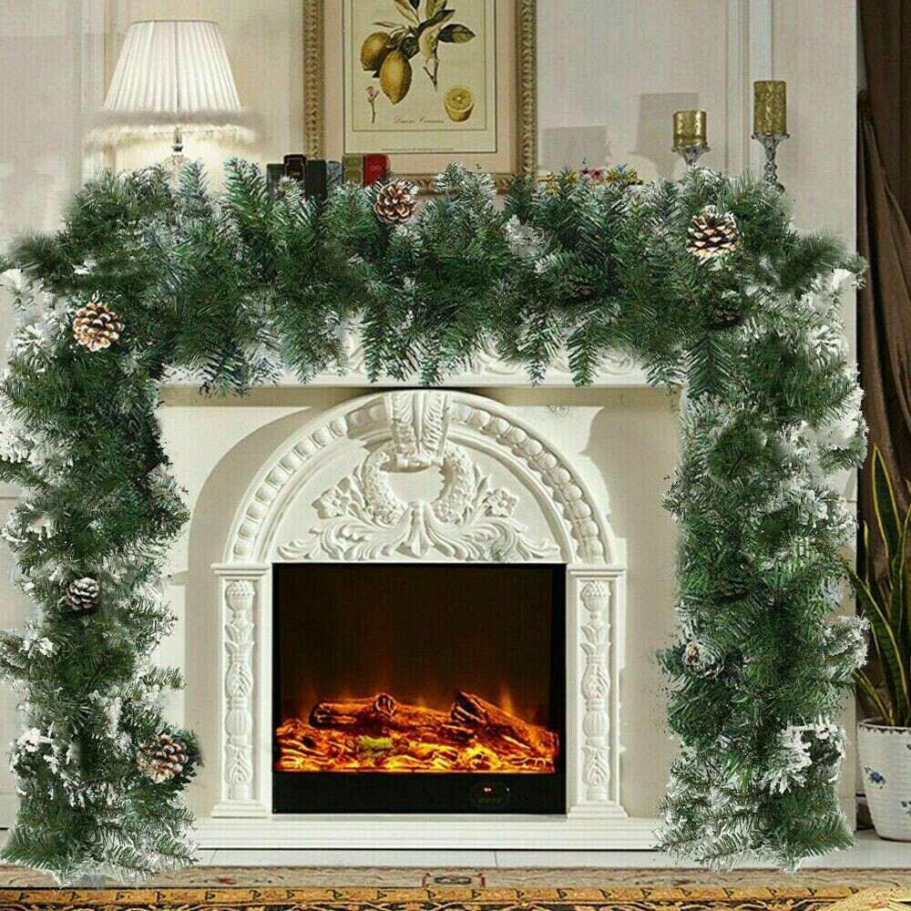 Christmas Garlands For Fireplaces