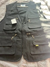 NWT Black NRA BlueStone Safety Conceal Carry Vest Mens XXL