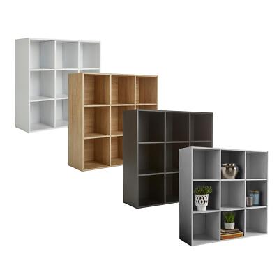 Aufbewahrungswürfel 9 Regal Bücherregal Holz Vitrine Organizer Wohnmöbel