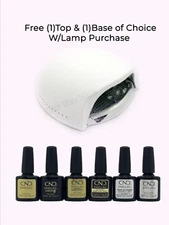 CND LED Lamp Bundle (Your Choice of Top Coat & Base Coat .25 OZ FREE)