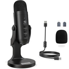 USB Mikrofon für PC und PS5    Audioqualitä...