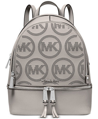 grey mk backpack