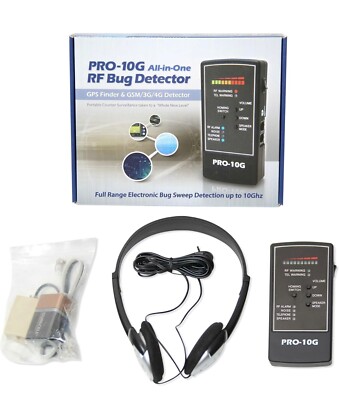 Spy-Hawk Security Pro-10G Bug Detector