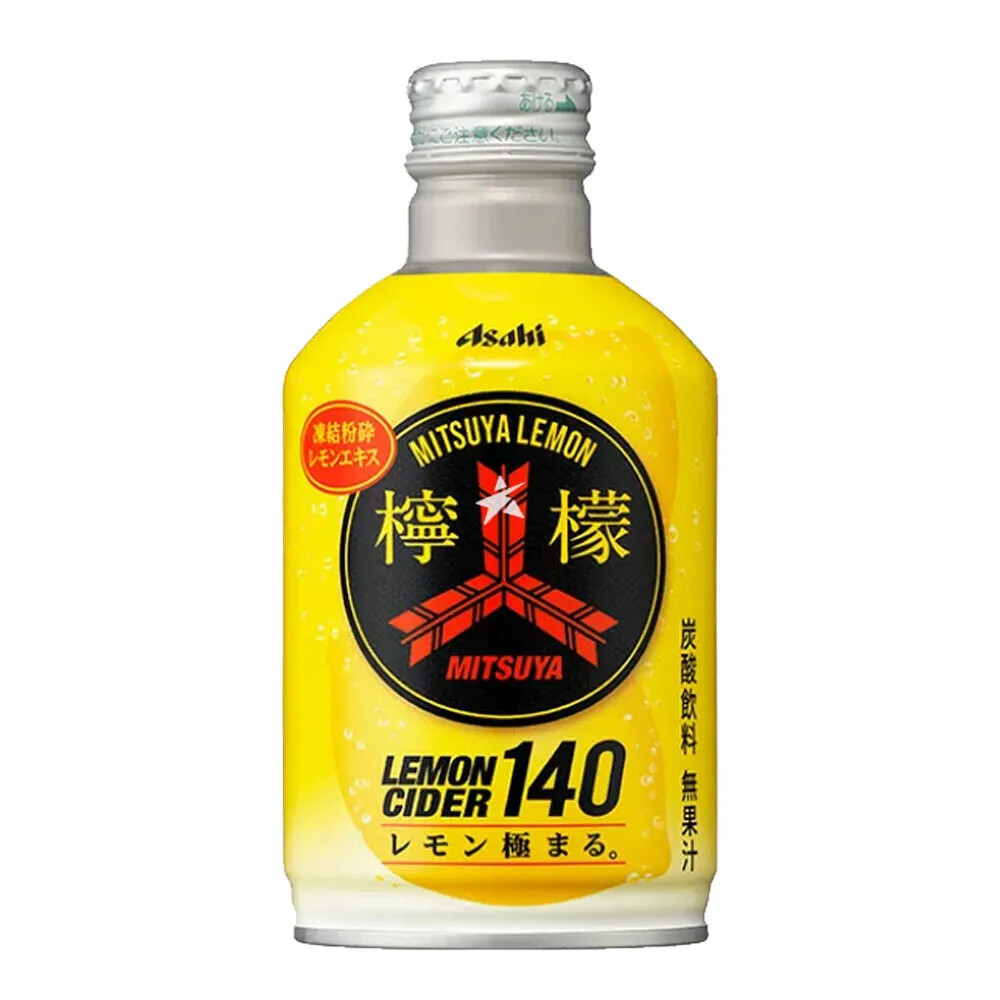 Asahi Mitsuya Cider Japanese Carbonated Soft Drinks - Orange