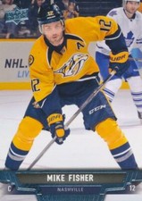 2013-14 Upper Deck #341 MIKE FISHER - Nashvil...