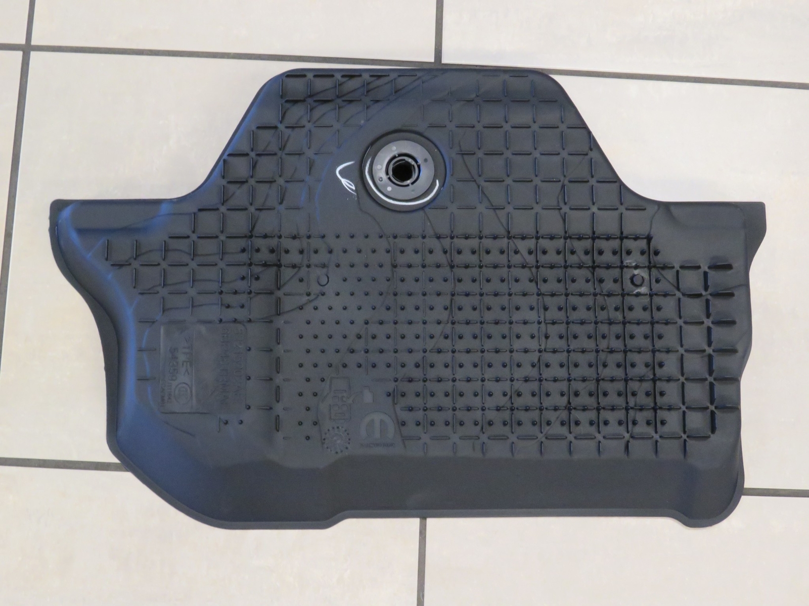 JEEP WRANGLER JL 2 Door Rubber Weather Black Floor Slush Mats NEW OEM