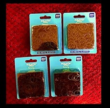 Equate 1200 Mini Black Rubber Bands Soft Elastic Bands for Ponytails,Braids Etc.