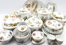 Royal Worcester Evesham Serving Dishes: Oven Gratin Tureen Jug Cake Plate Bowl.