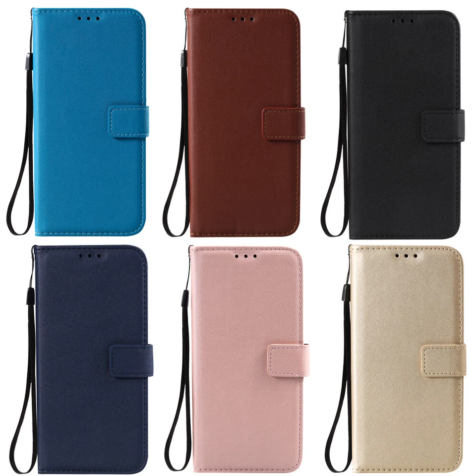 Shockproof Leather Wallet Flip Case Cover For iPhone 12 11 8 7 6 5 X Xs Pro Max - Image 2 of 4