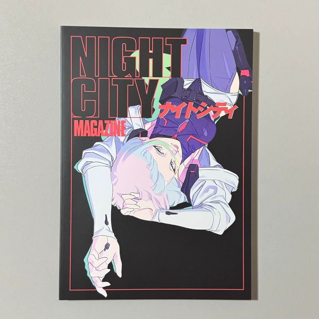 【Pokemon】NIGHT CITY MAGAZINE NIGHT CITY MAGAZINE Cyberpunk Edgerunners Staff Art Book