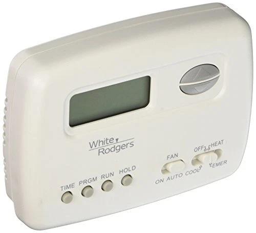 WHITE-RODGERS 55828 Emerson 5-2 Day Programmable Thermostat for Heat Pump System
