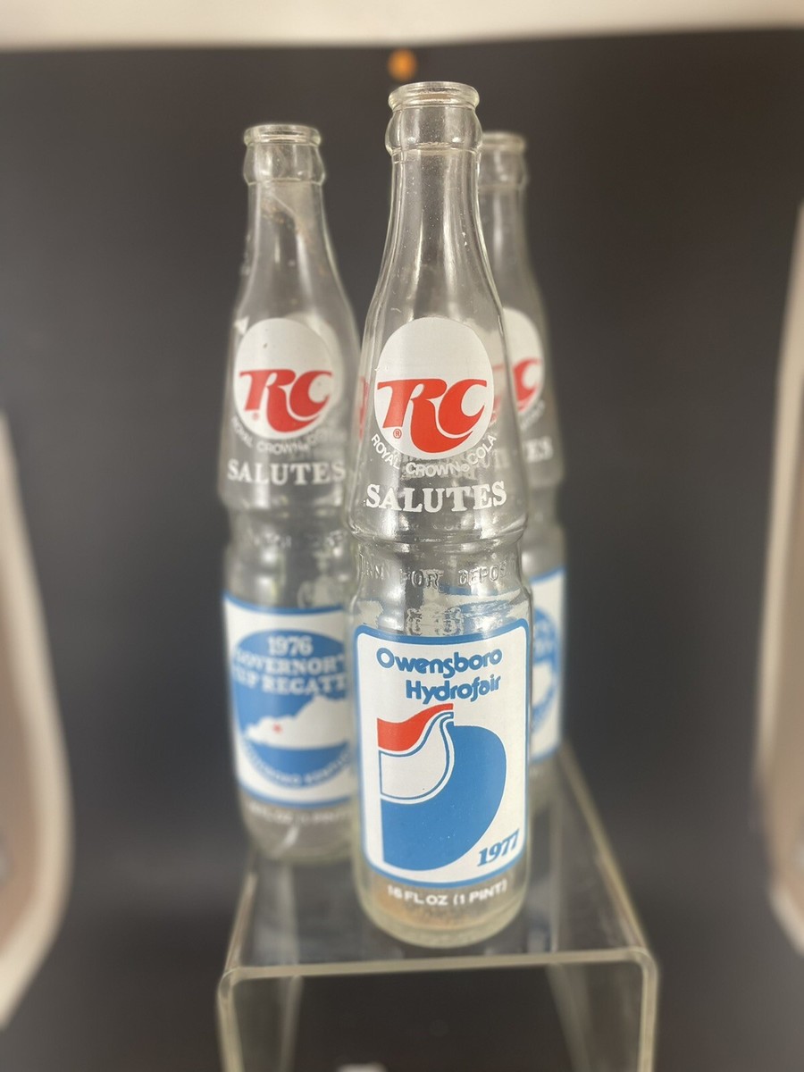希少品!70's〜アメリカアンティーク RCコーラ容器 USAヴィンテージ雑貨 Vintage 1970s RC Cola Souvenir Bottle Hydro Kentucky Fair