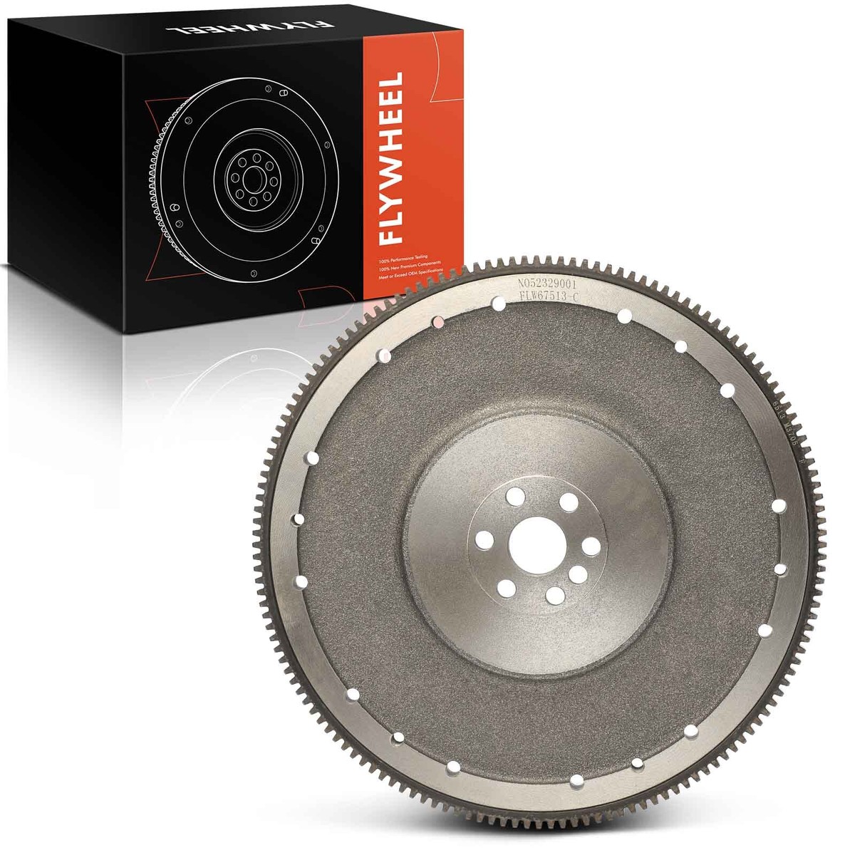 Clutch Flywheel for Chevrolet S10 88-93 GMC Sonoma 6 Bolt Holes