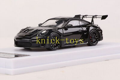 LMLF 1/64 Scale Porsche 911 GT3 RS Black Diecast Car Model Toy