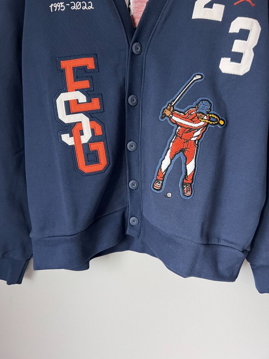 Eastside Golf x Jordan Cardigan - Size Large - Navy - NEW Eastside Golf x Jordan Cardigan - Size Large - Navy - NEW