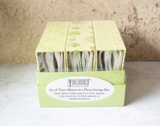 Vintage Melannco The keeper of memories albums with storage box