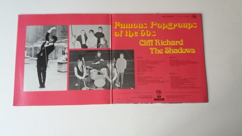 Cliff Richard / Shadows - Famous Groups of the 60s - German Import Double LP - Foto 2 di 4