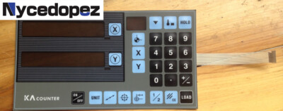 Membrane keypad KA COUNTER for Optical Comparator #D8