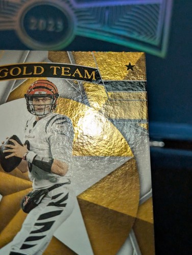 2023 Panini Certified Football - Joe Burrow #GT-1 - Gold Team Cincinnati Bengals - Picture 14 of 21