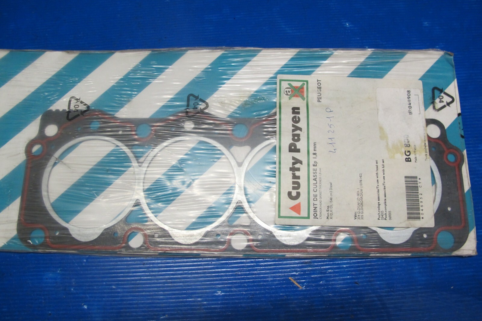 Joint de culasse Curty Payen pour réparer la perte de compression Peugeot 304 Diesel