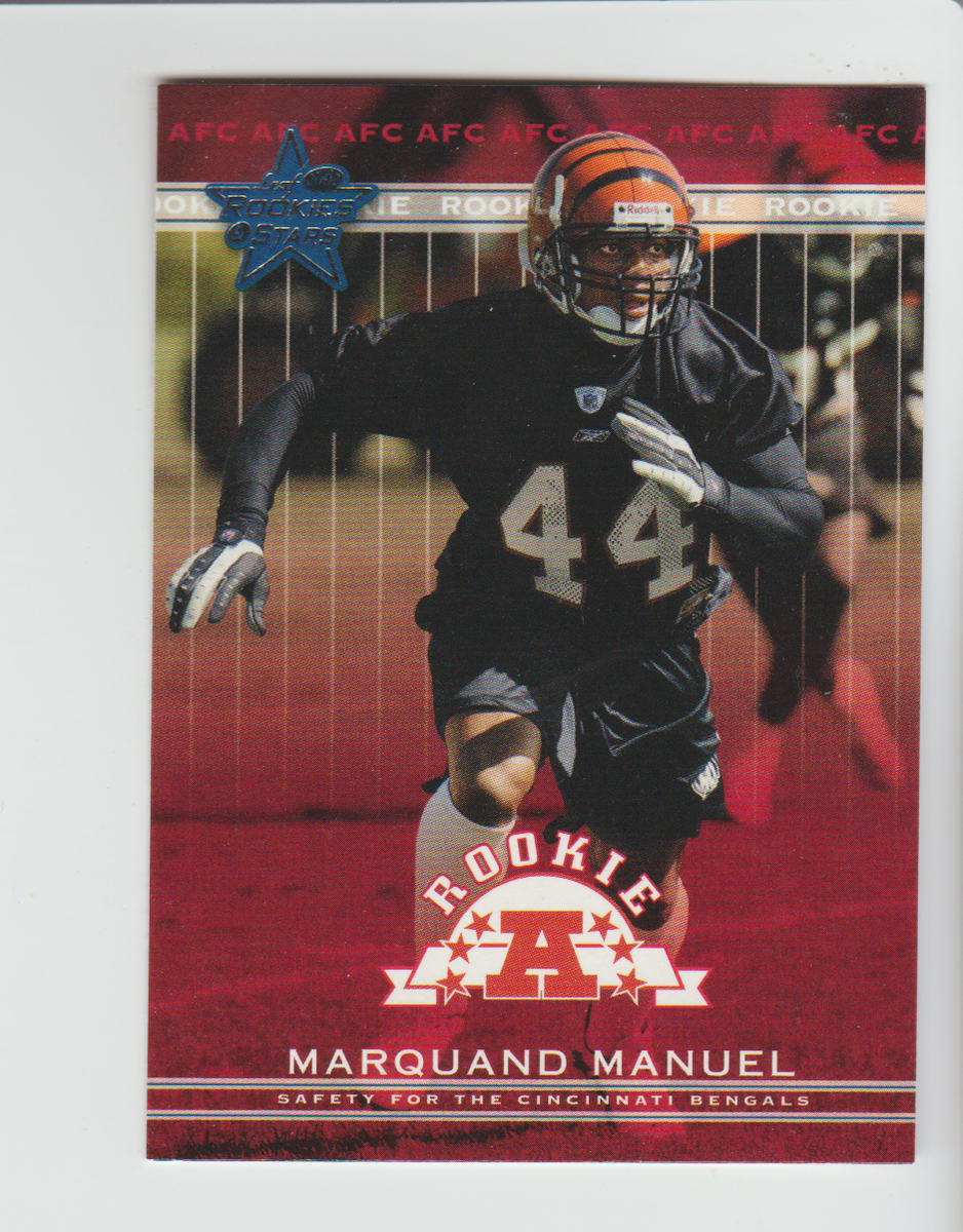2002 Leaf Rookies & Stars 232 Marquand Manuel RC, Florida Gators