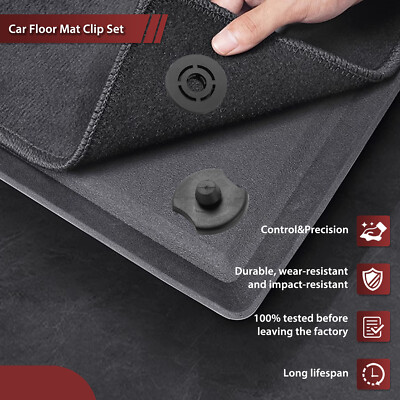 Automatten Fußmatten Teppich Halter Befestigung Clip FÜR Audi VW Seat Skoda DE