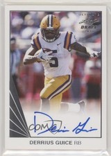 2018 Leaf Ultimate Draft 90 Leaf Derrius Guice #BA-DG1 Auto 4l6
