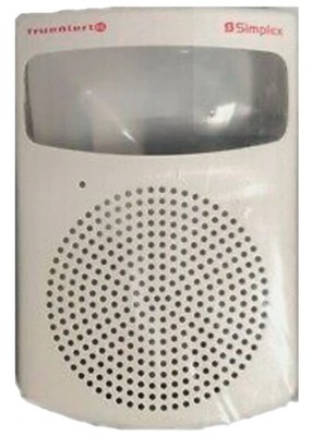 Simplex Grinnell 49SVC-WWFIRE SV Cover, Wall, White, ''FIRE'' Wp