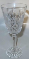 Waterford Crystal LISMORE Tall Water Goblet or Glass, 8 1/4
